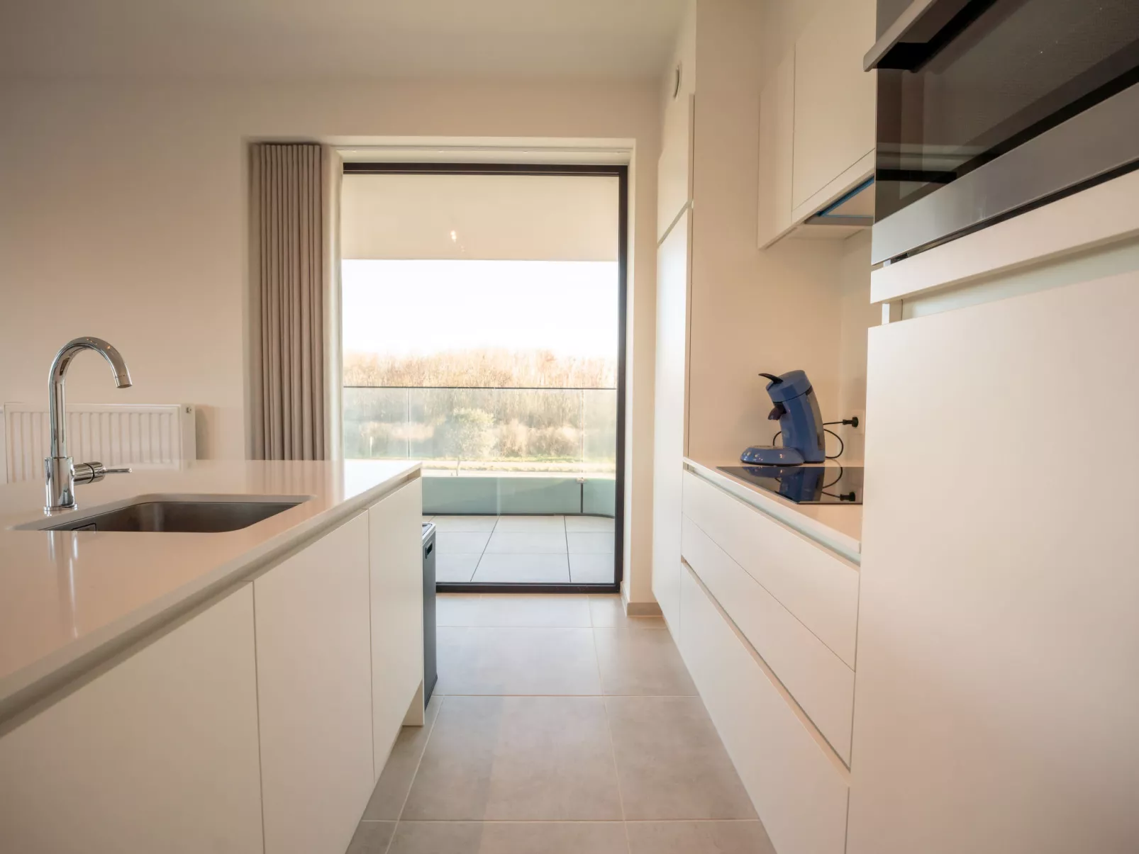 One with terrace and dune view-Binnen