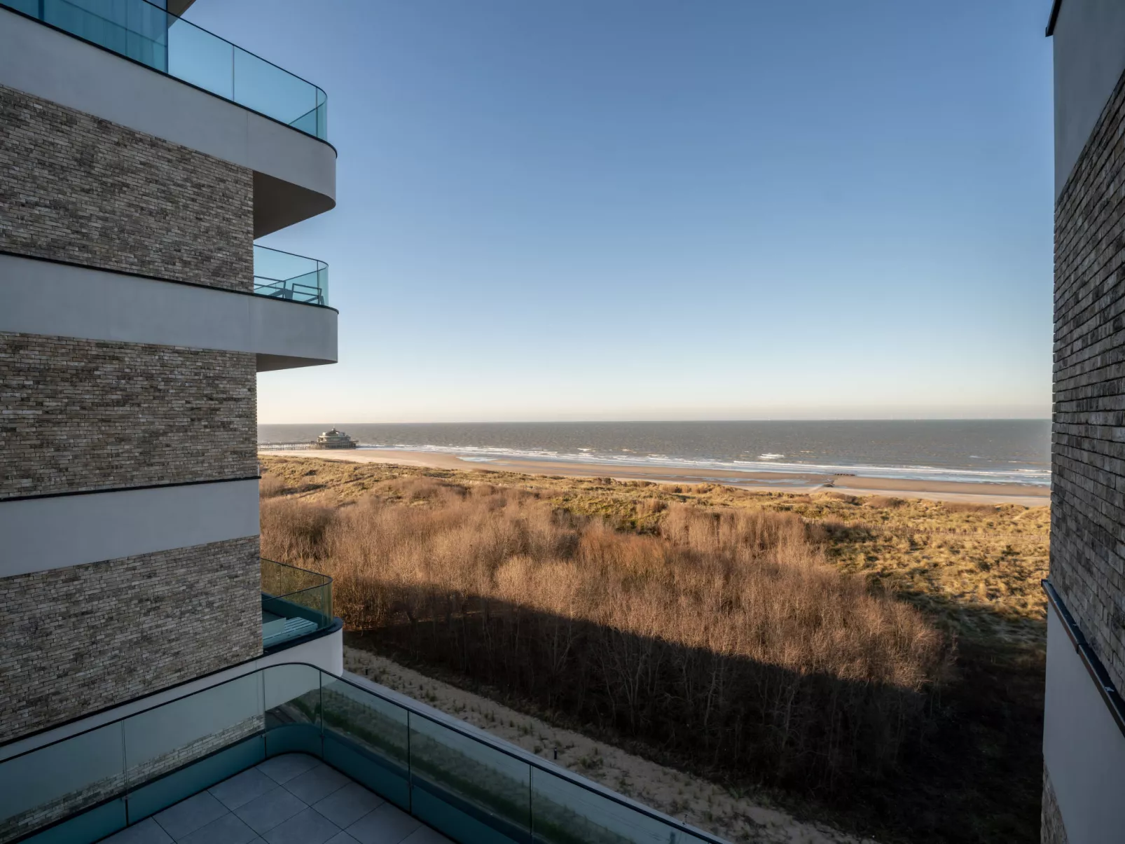 One with terrace and dune view-Buiten