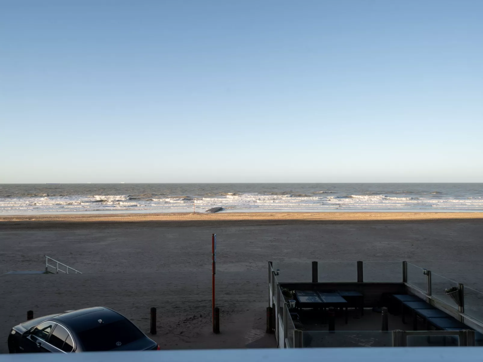 Golfslag with sea view-Buiten