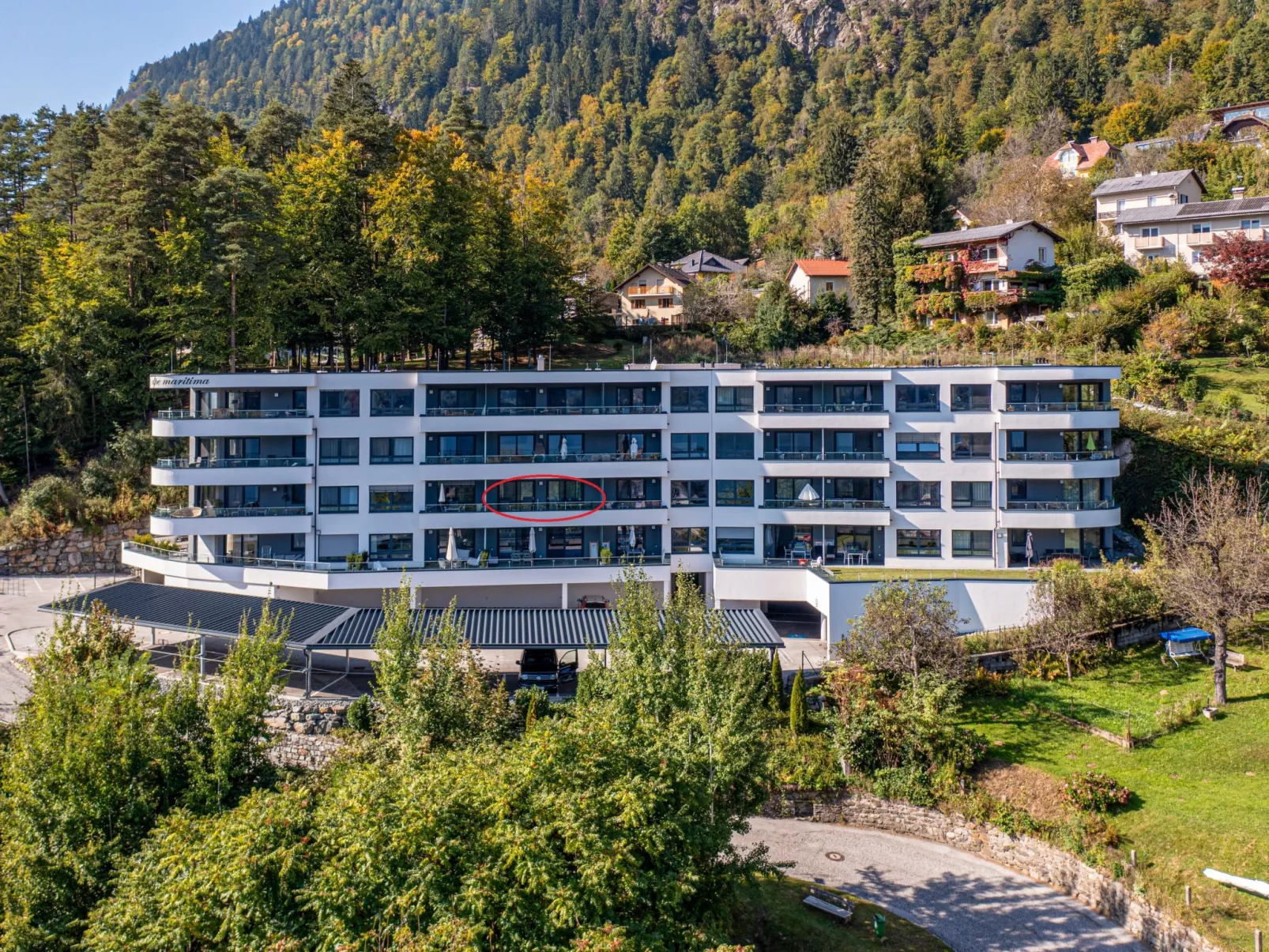 Berg- und Seeblick alpe maritima -Top 10-Buiten