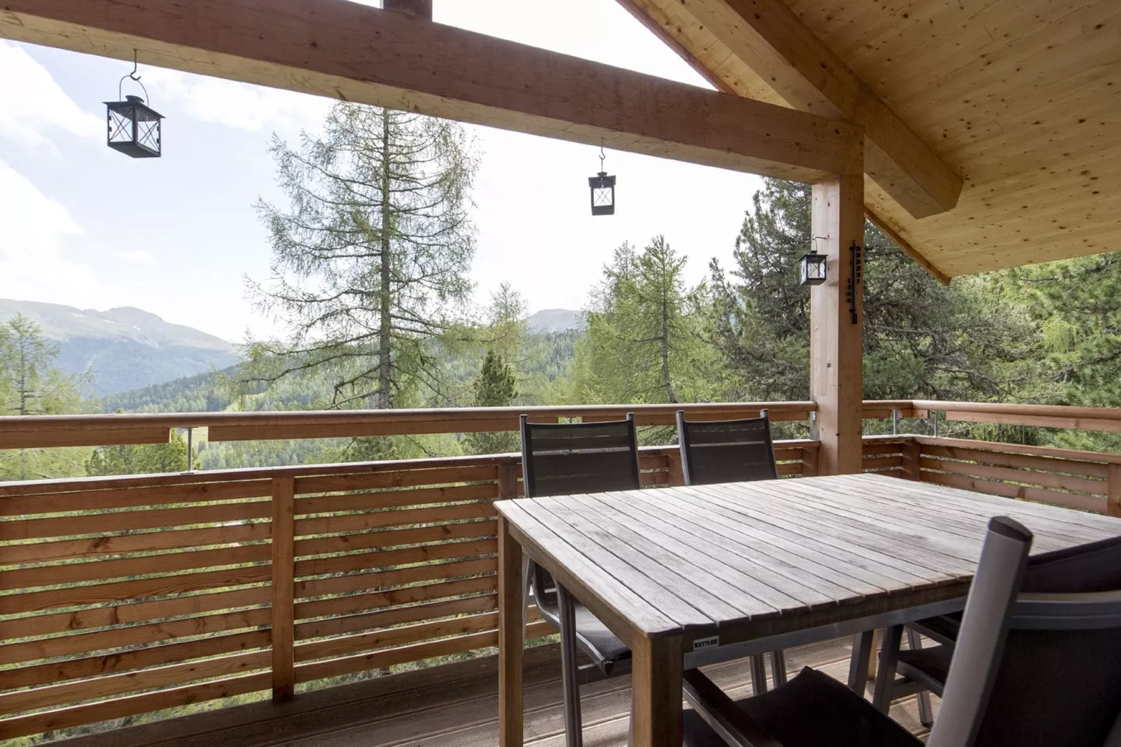 Alpenpark Turrach Chalets 4-Terrasbalkon