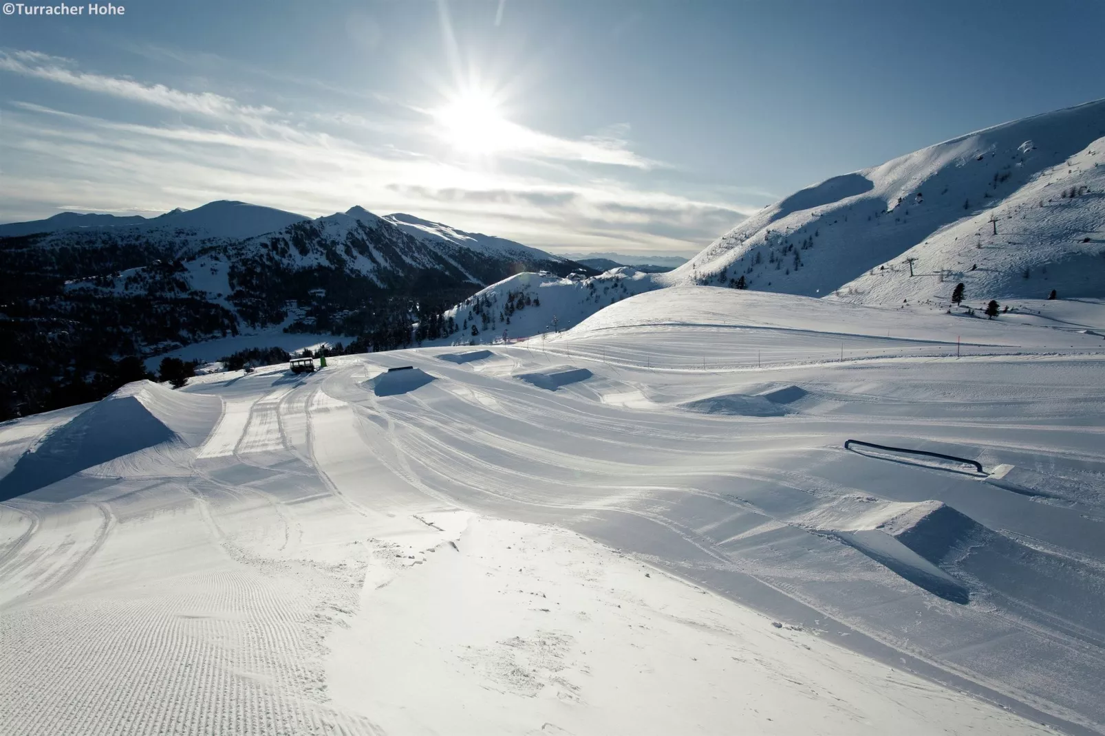 Alpenpark Turrach 14-Gebied winter 5km
