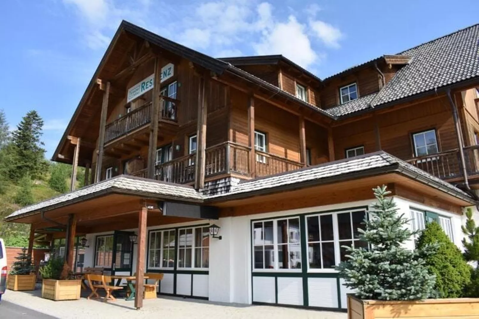 Resort Turrach Lodges 1-Hal-ontvangst