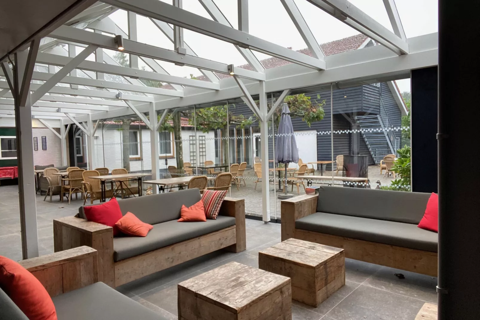 De Kempense Hoeve-Terrasbalkon