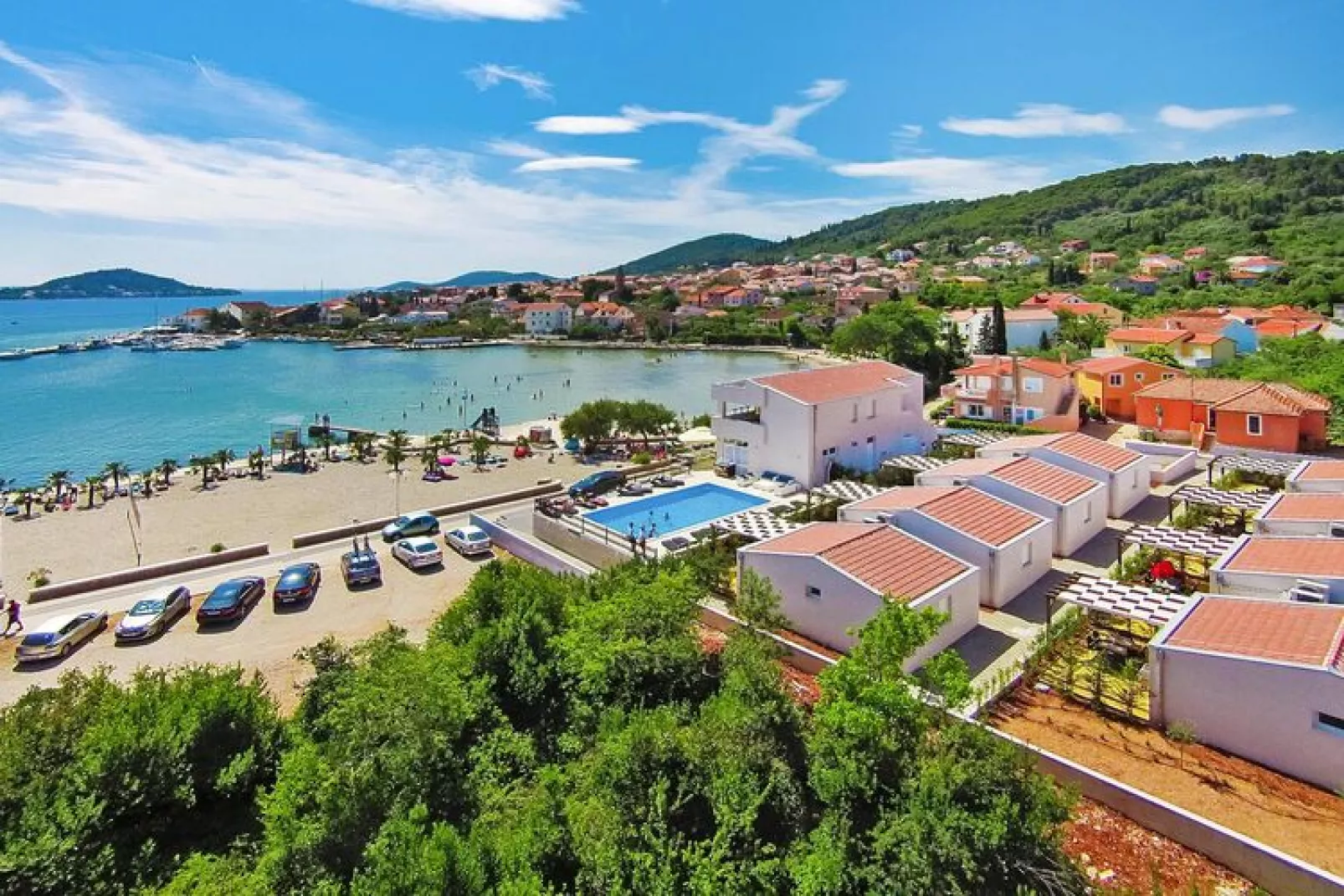 Holiday resort Vile Dalmacija, Preko-2-Raum-App., Superior 2+2, ca. 33 qm, für 4 Pers.-Waterzicht