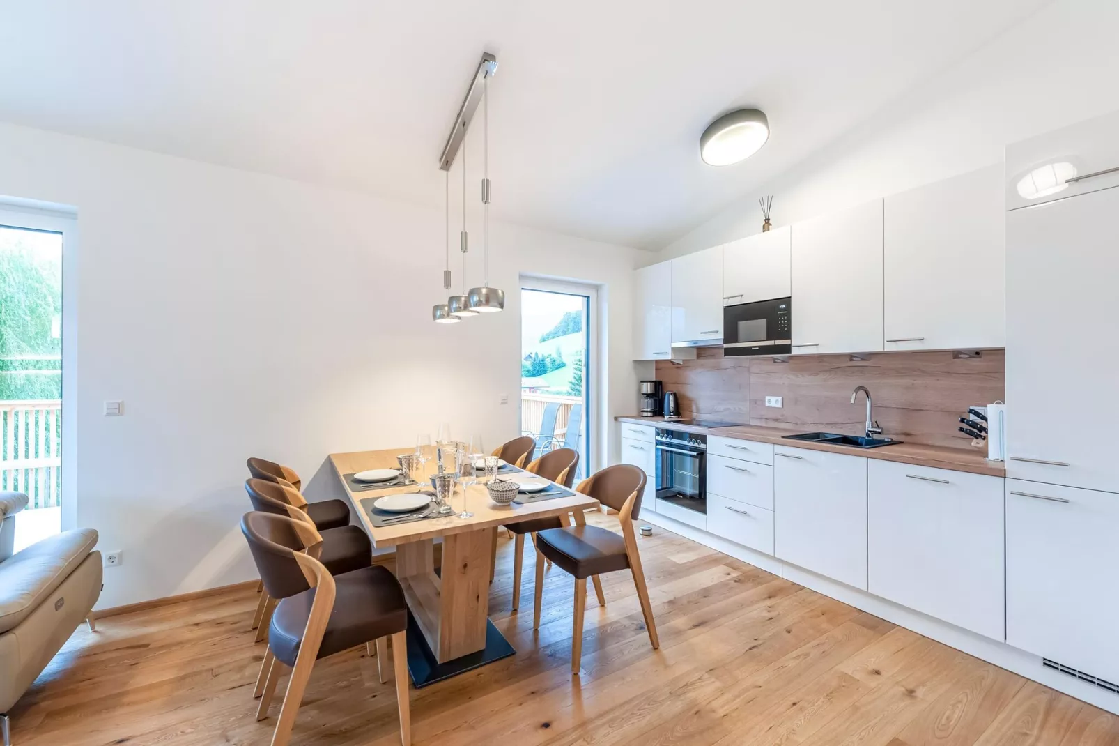 Appartement Grimming-Keuken