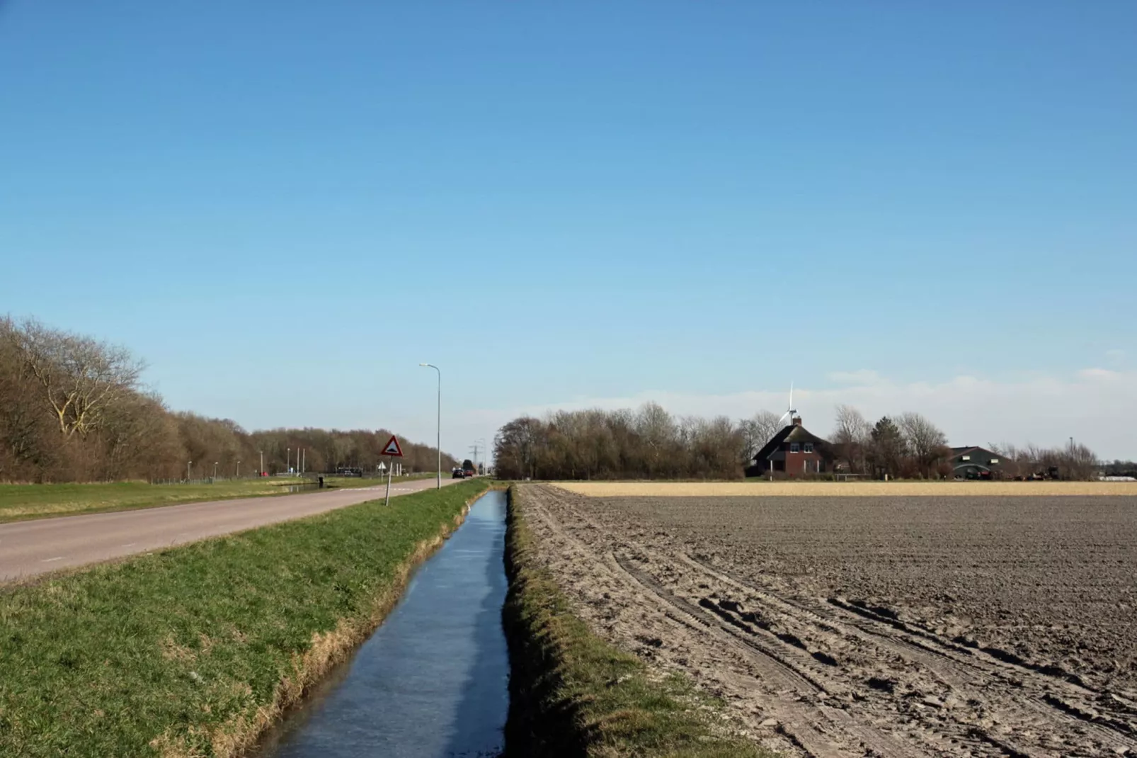 Landhuis Duinzicht-Gebied winter 1km
