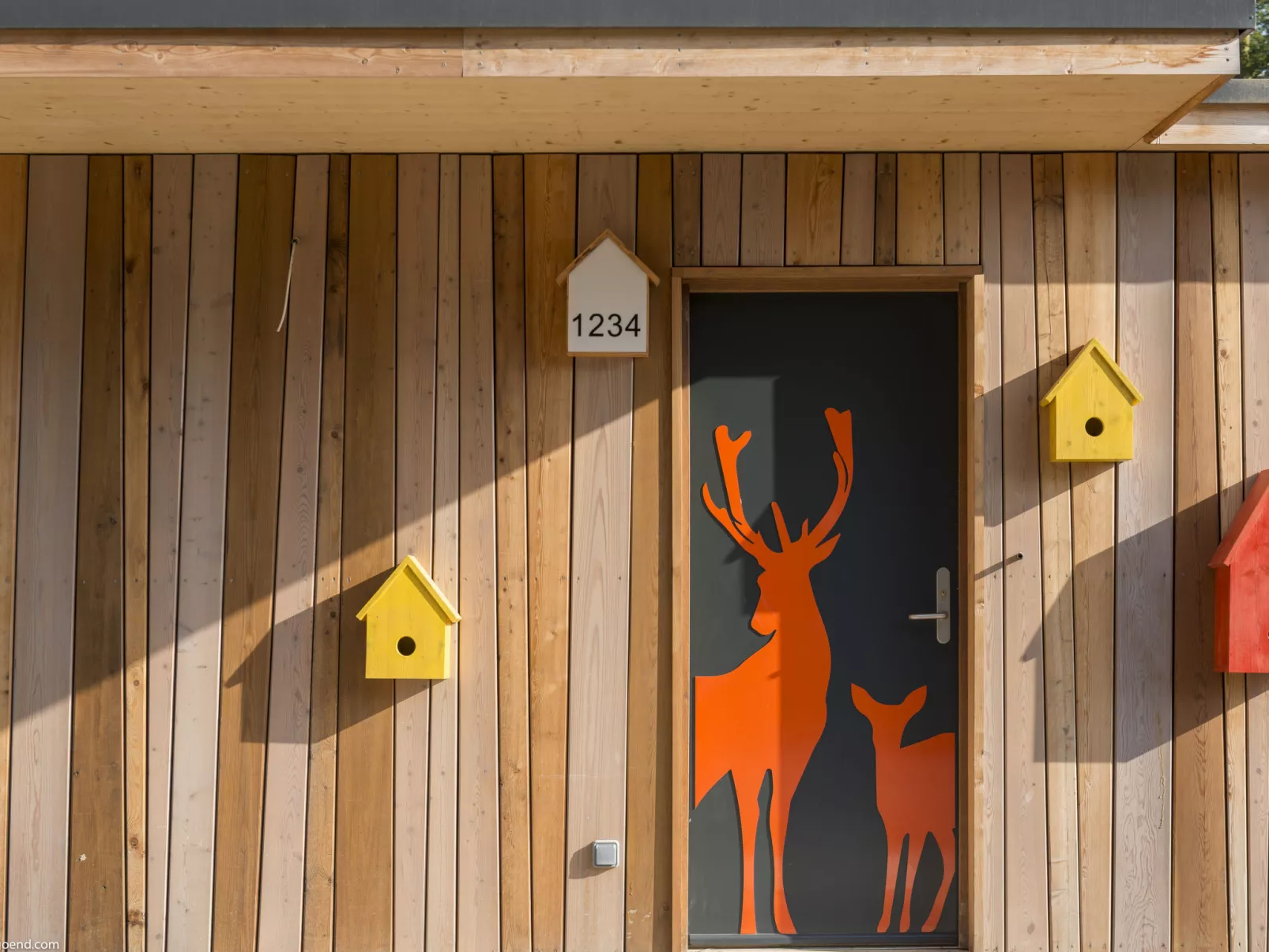 Cottage VIP (Animals of the forest)-Buiten