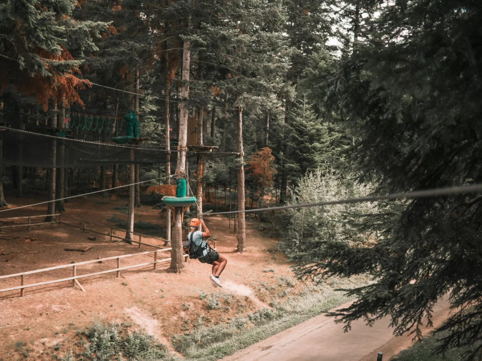 Park Les Trois Forêts-Binnen