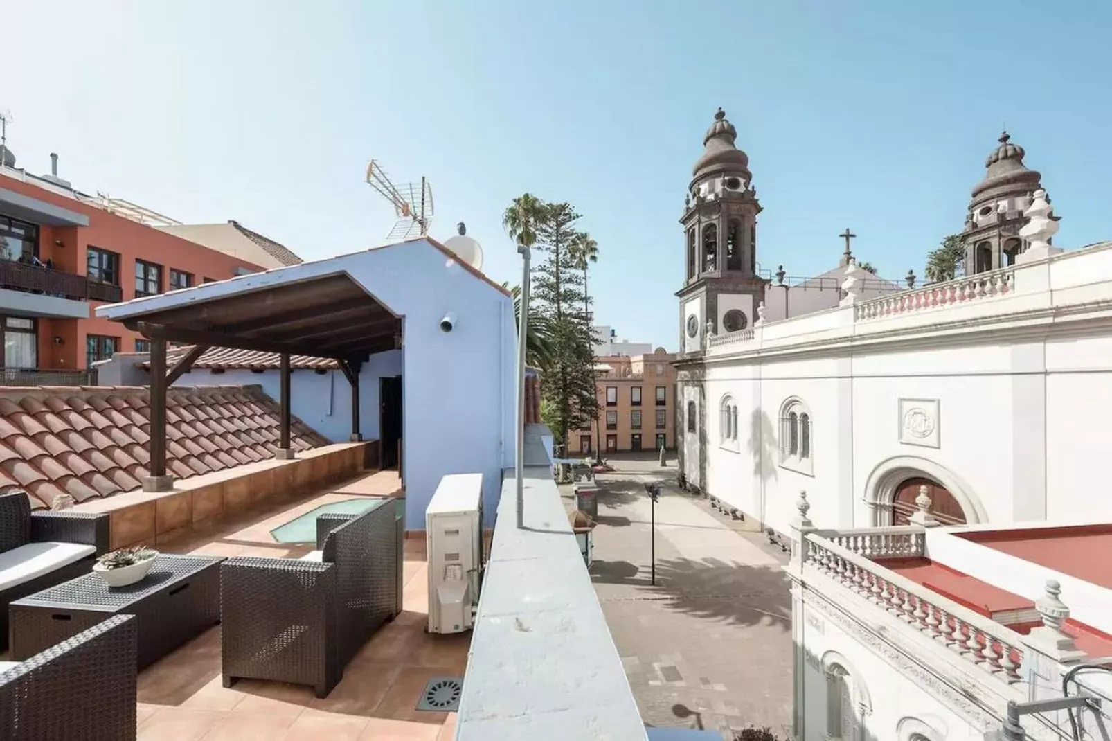 La Buhardilla de la Vicaría-Terrasbalkon