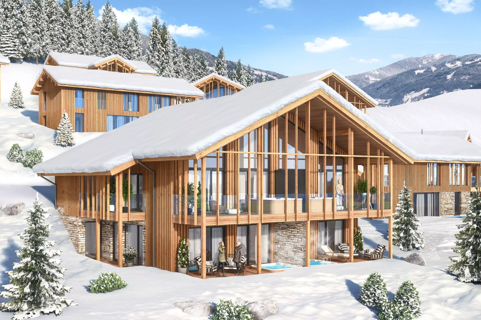 Bergresort Hauser Kaibling 5-Exterieur winter
