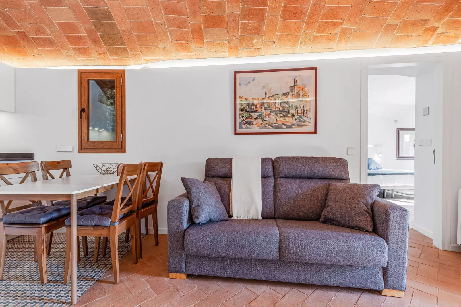 Casa con piscina en Vulpellac-Woonkamer