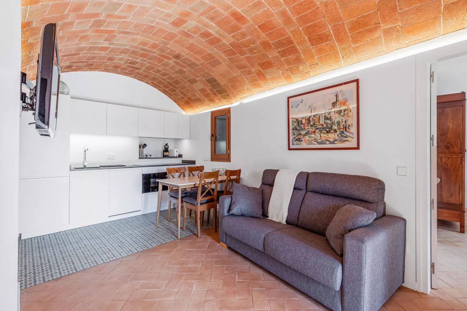 Casa con piscina en Vulpellac-Keuken