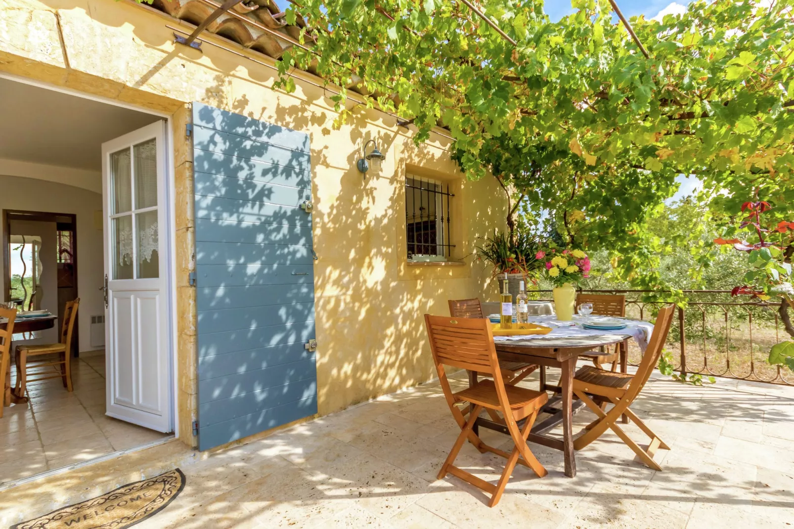 Maison de vacances Aups-Terrasbalkon