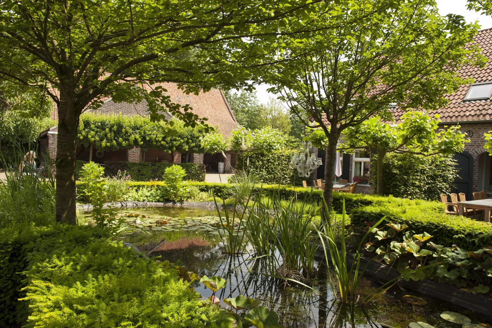 De kleine Berckt-Tuinen zomer