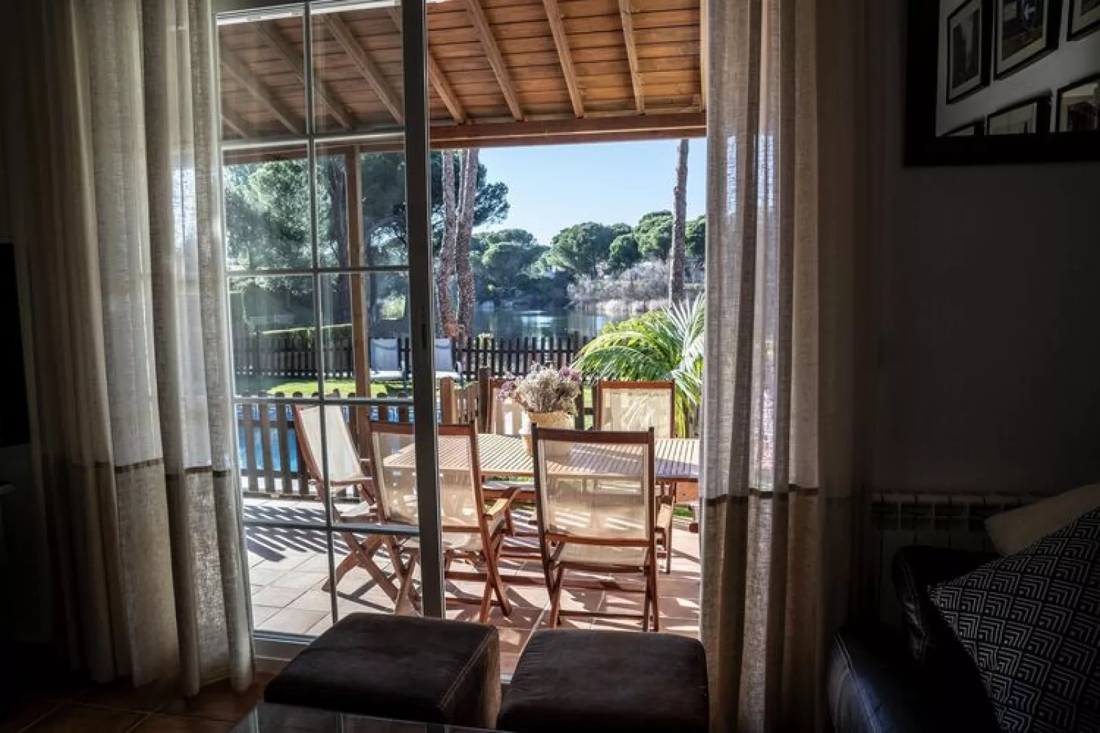 FH in las Jaras - CT 112 6PAX-Terrasbalkon