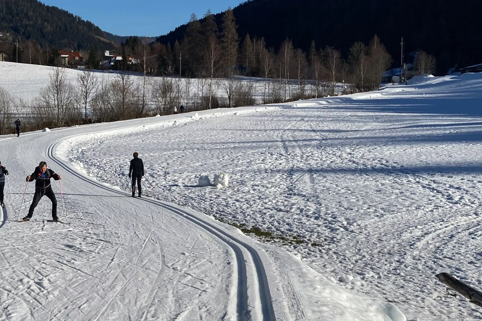 Casa Seeboden-Gebied winter 5km