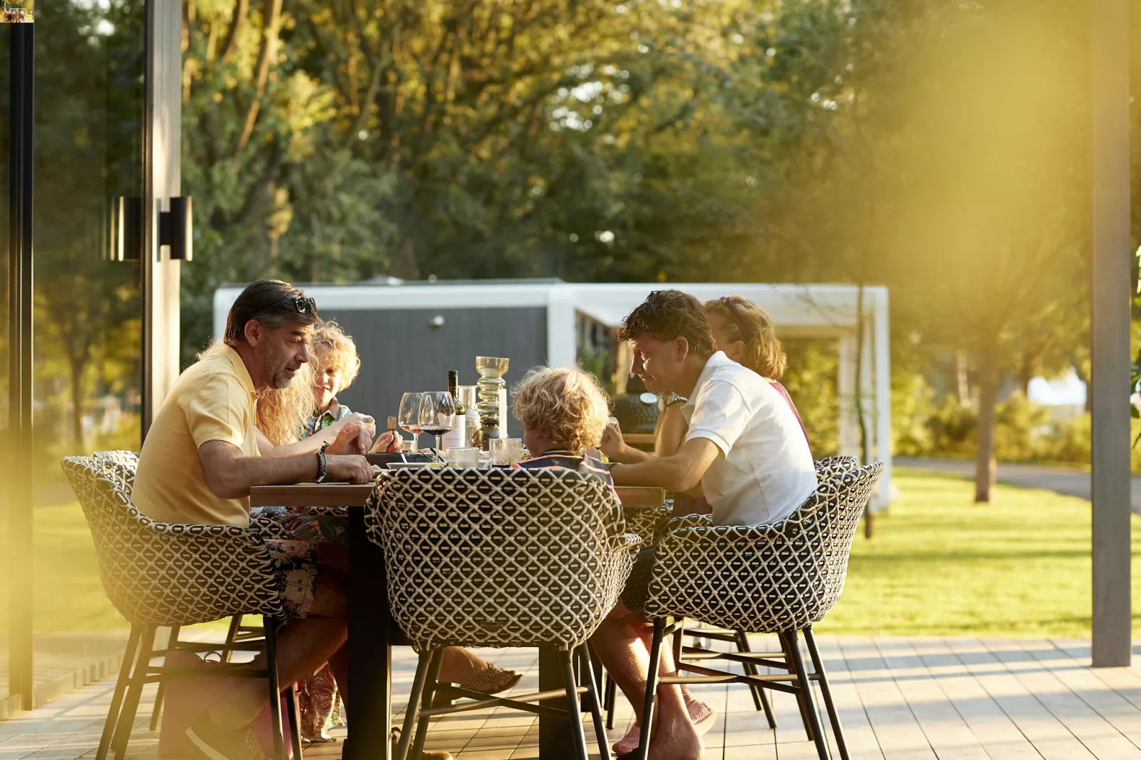 Vakantiepark BreeBronne 2-Terrasbalkon