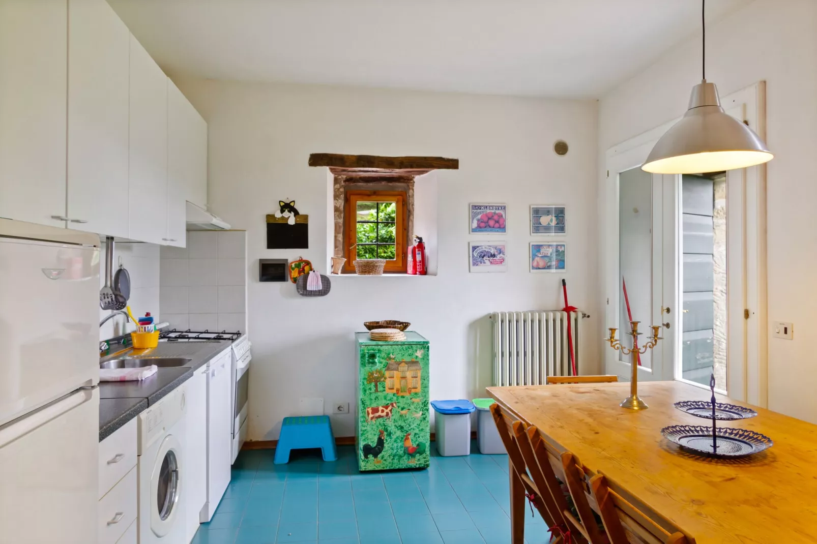 Prachtige villa in Toscane met een adembenemend uitzicht-Keuken
