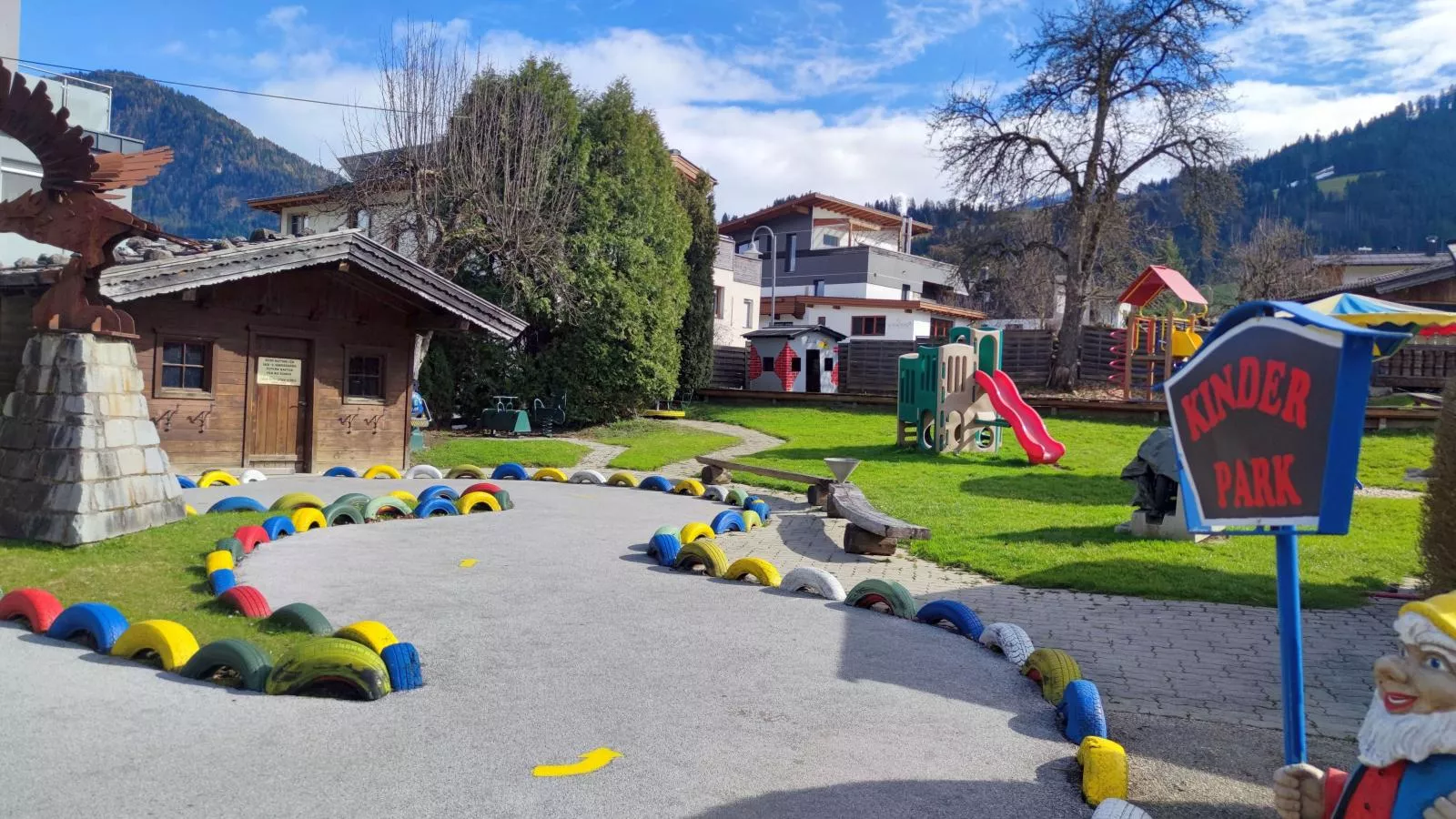 Bauernhof Seppen-Gebieden zomer 1km