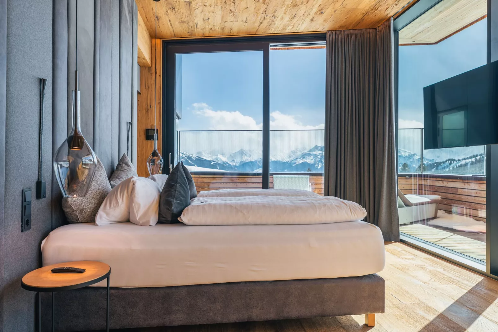 Mountain View Lofts - Granat 4 Personen-Slaapkamer