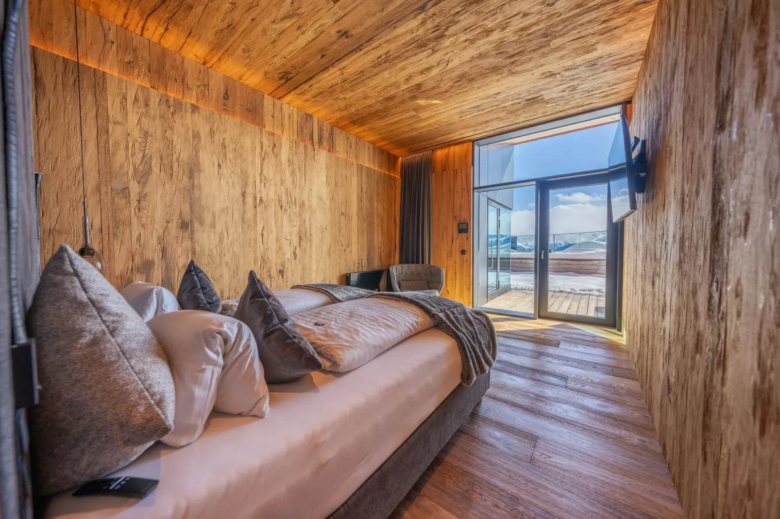 Mountain View Lofts - Bergkristall-Slaapkamer