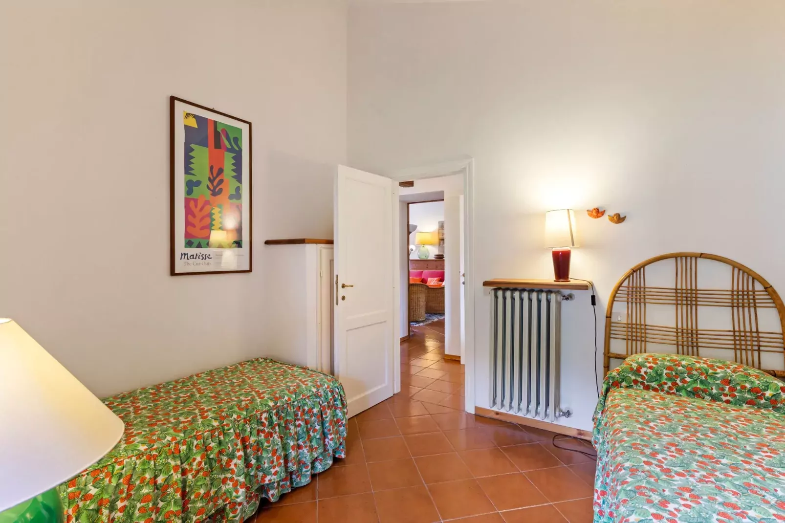 Prachtige villa in Toscane met een adembenemend uitzicht-Slaapkamer