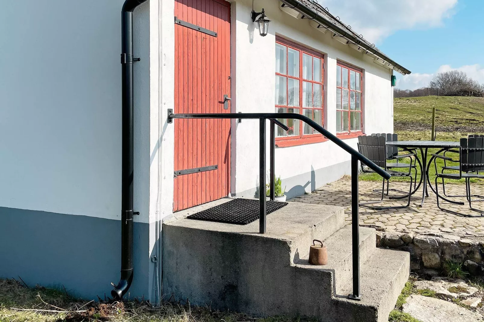 Licht vakantiehuis in Vollsjö-By Traum-Buitenlucht