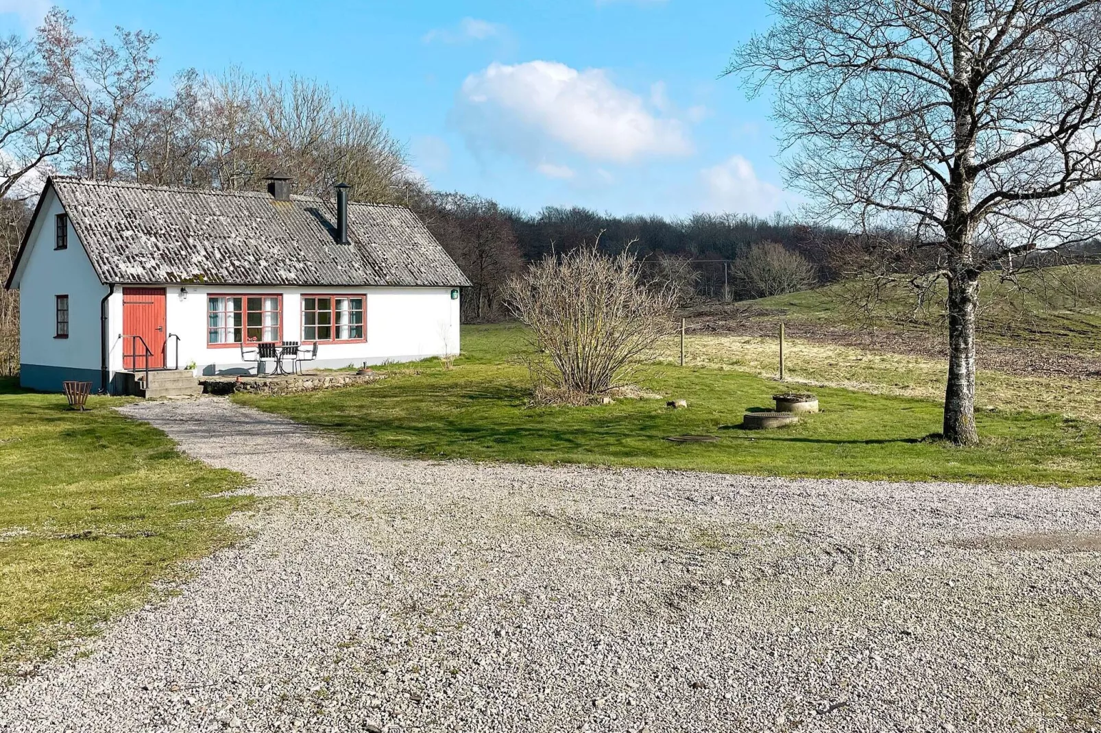 Licht vakantiehuis in Vollsjö-By Traum-Buitenlucht