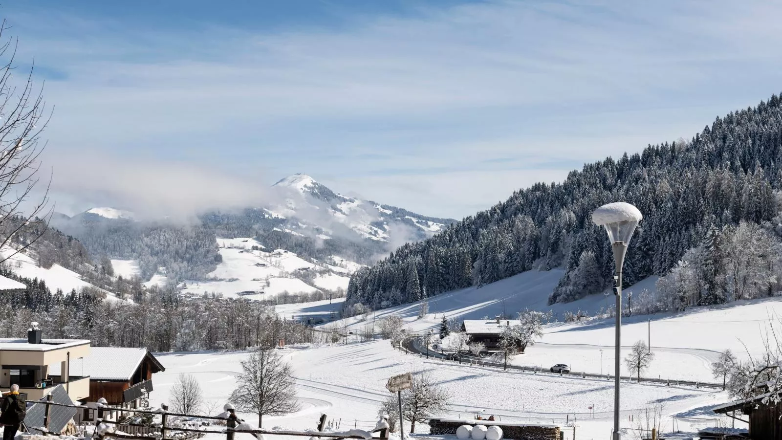 Tirolee Marchegg 2 OG Top 4-Uitzicht winter
