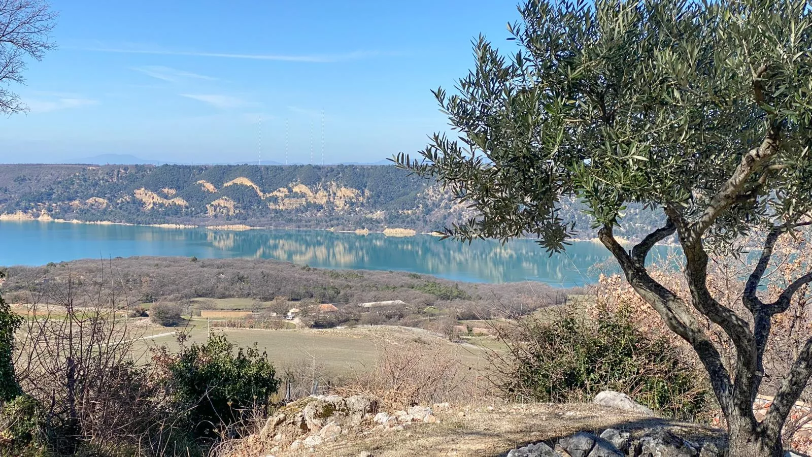 Verdon-Uitzicht zomer