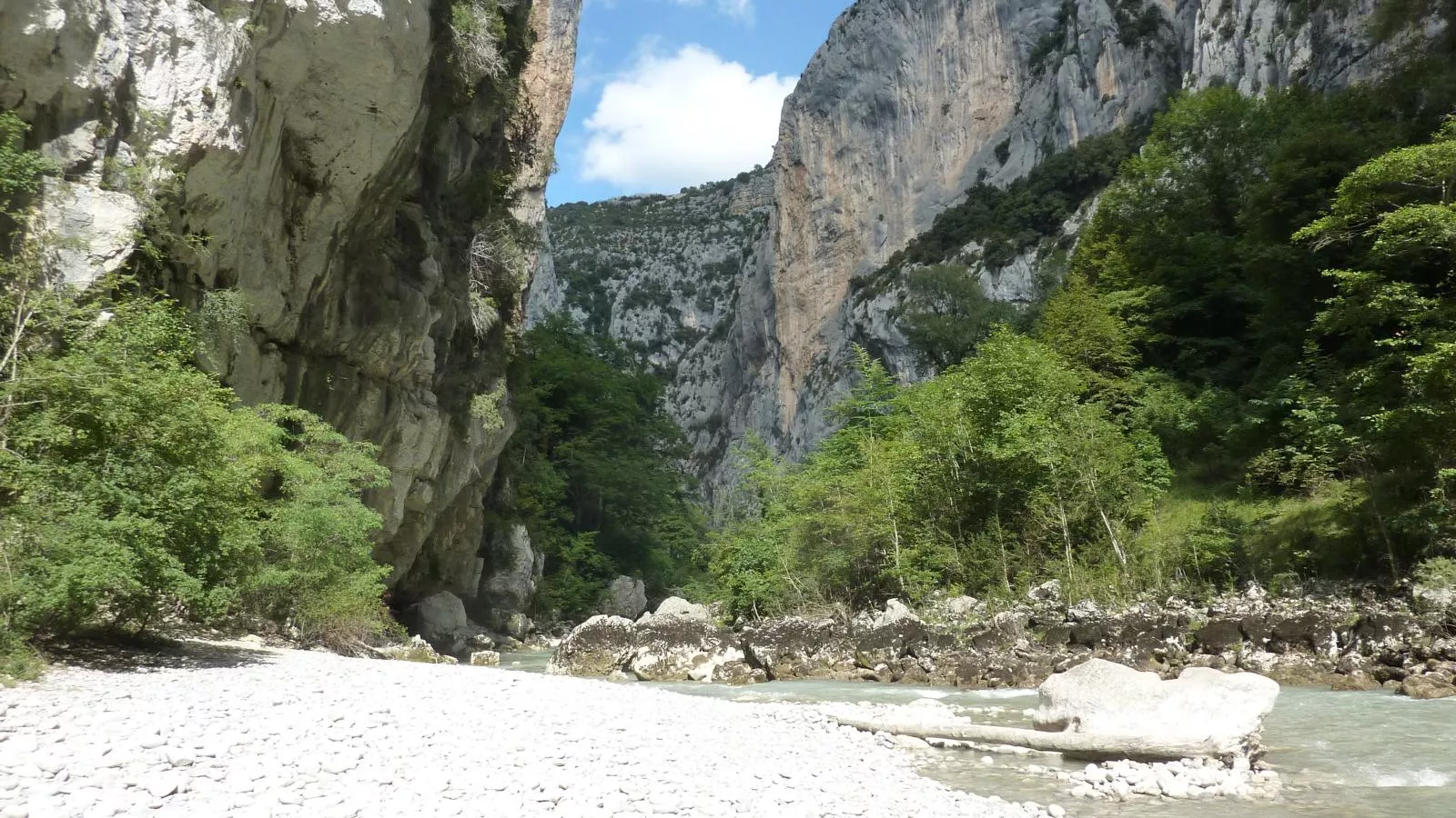 Verdon-Gebieden zomer 5km