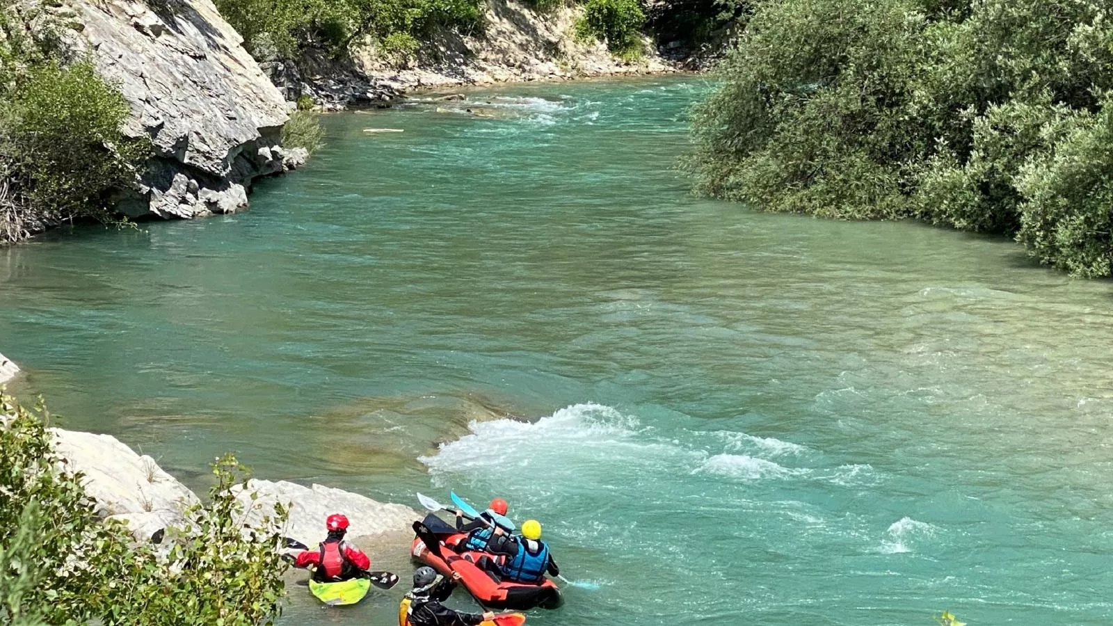 Verdon-Gebieden zomer 5km