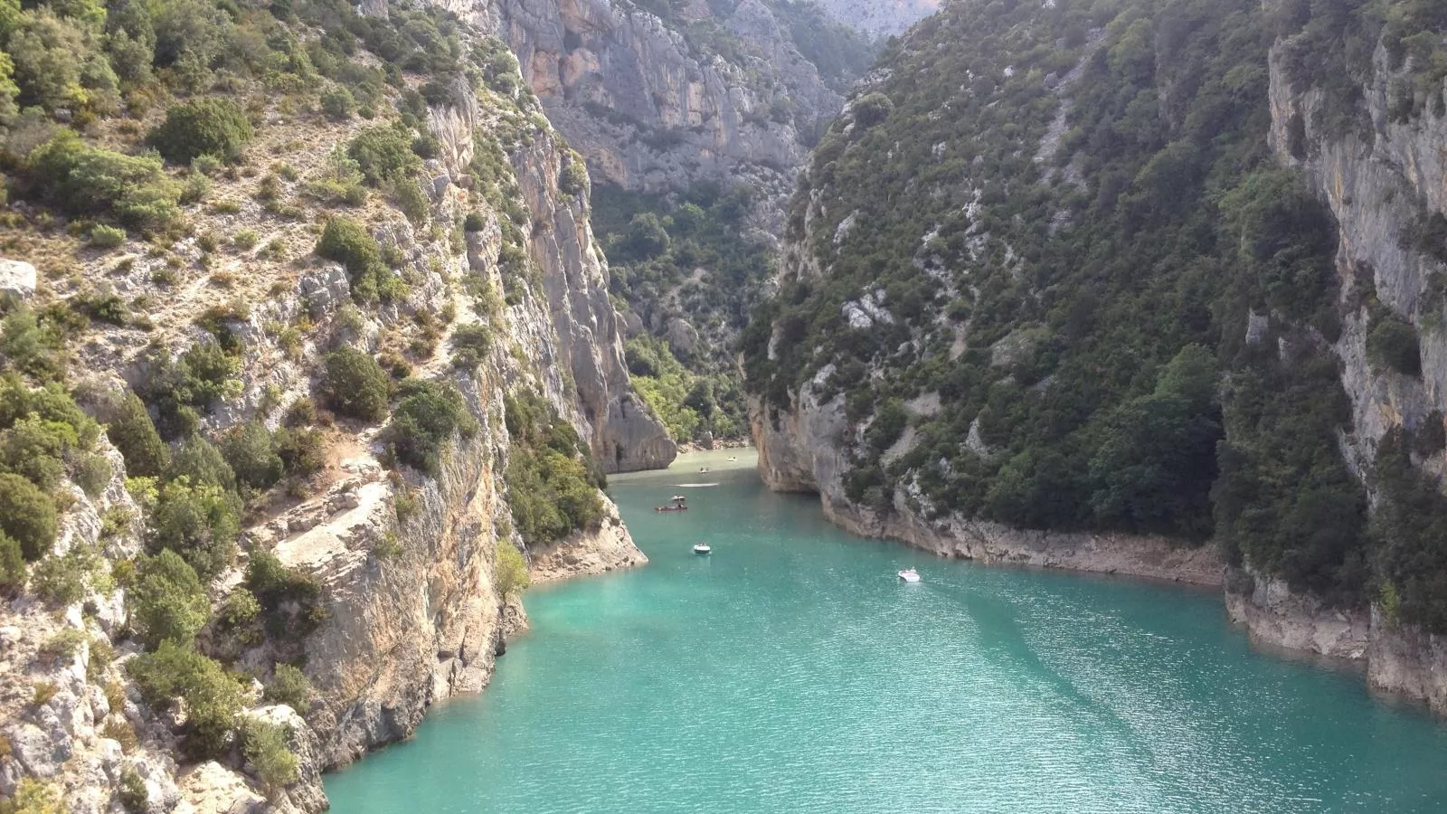 Verdon-Gebieden zomer 5km