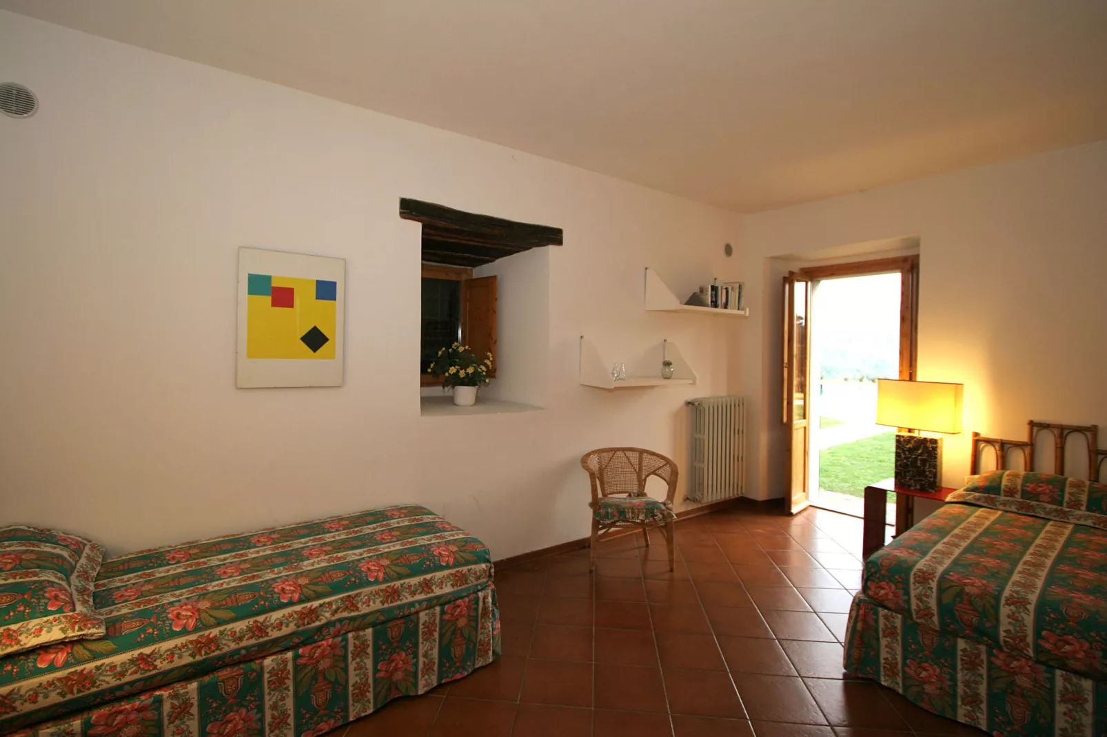 Landelijke villa in Emilia-Romagna met adembenemend uitzicht-Slaapkamer