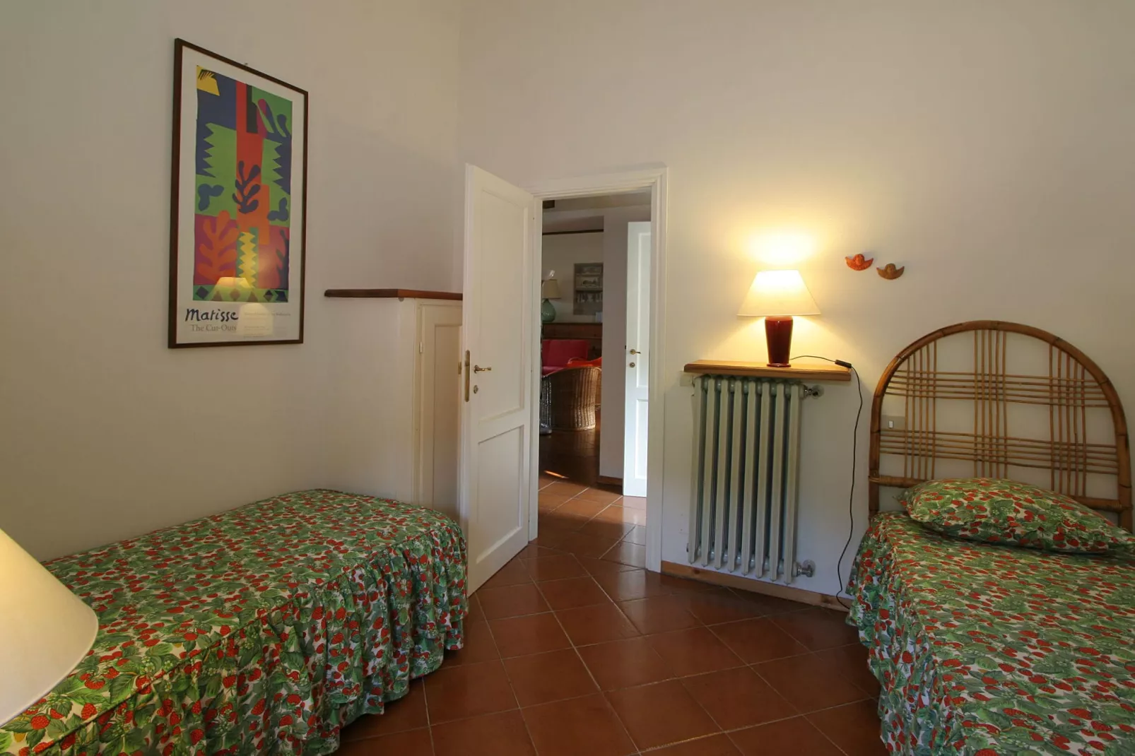 Landelijke villa in Emilia-Romagna met adembenemend uitzicht-Slaapkamer