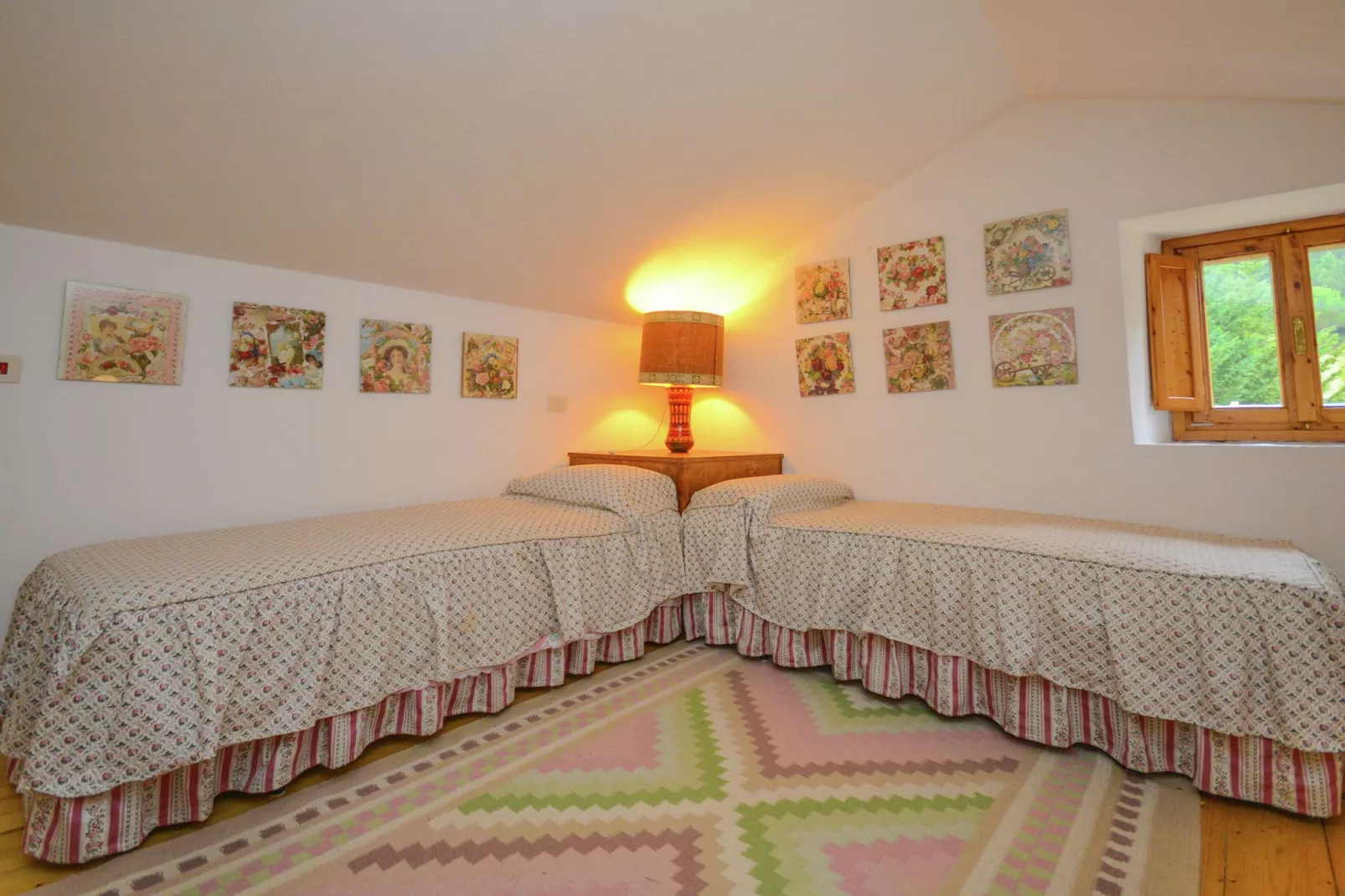 Landelijke villa in Emilia-Romagna met adembenemend uitzicht-Slaapkamer