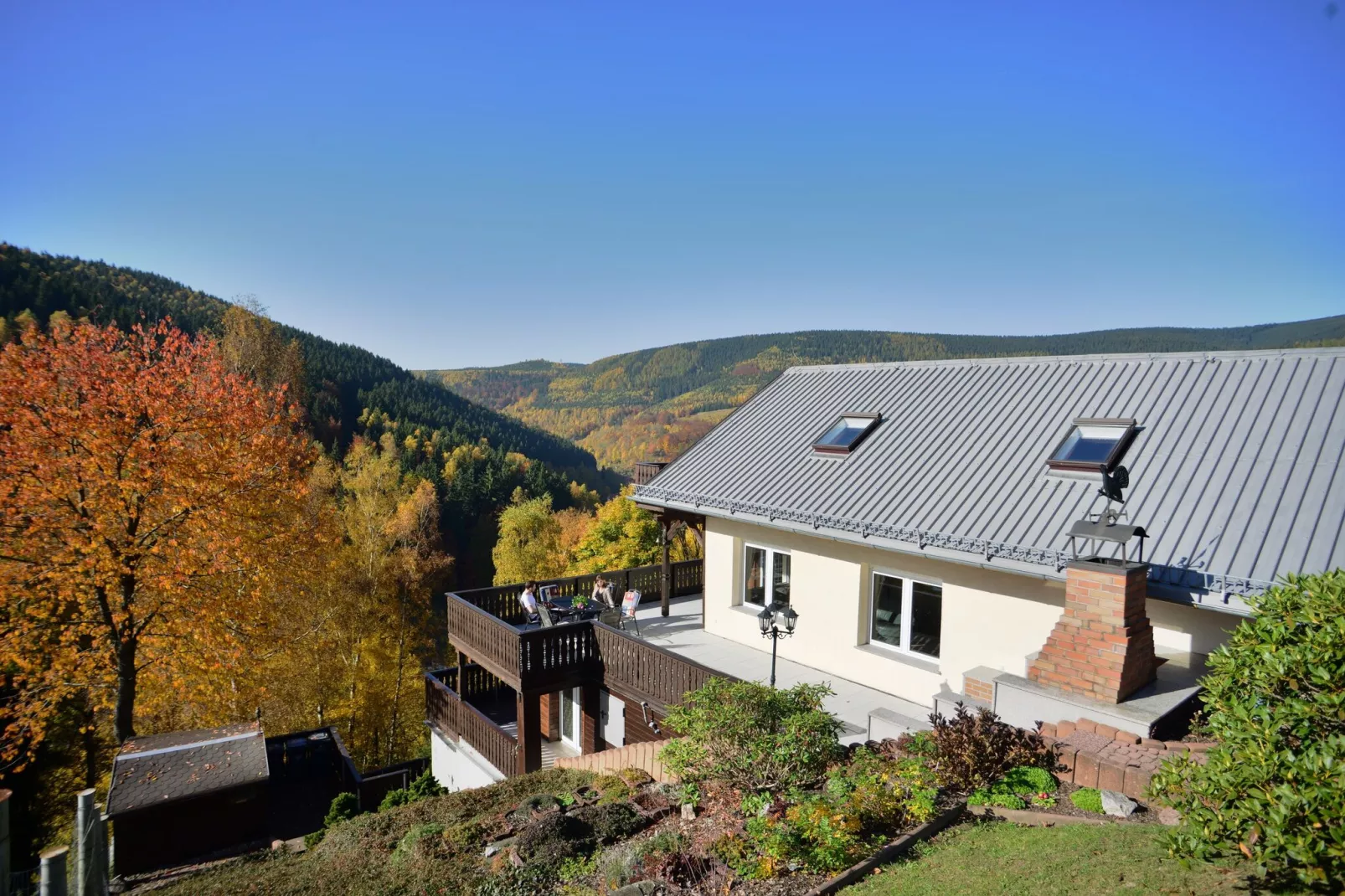 Ferienhaus Oase-Buitenkant zomer