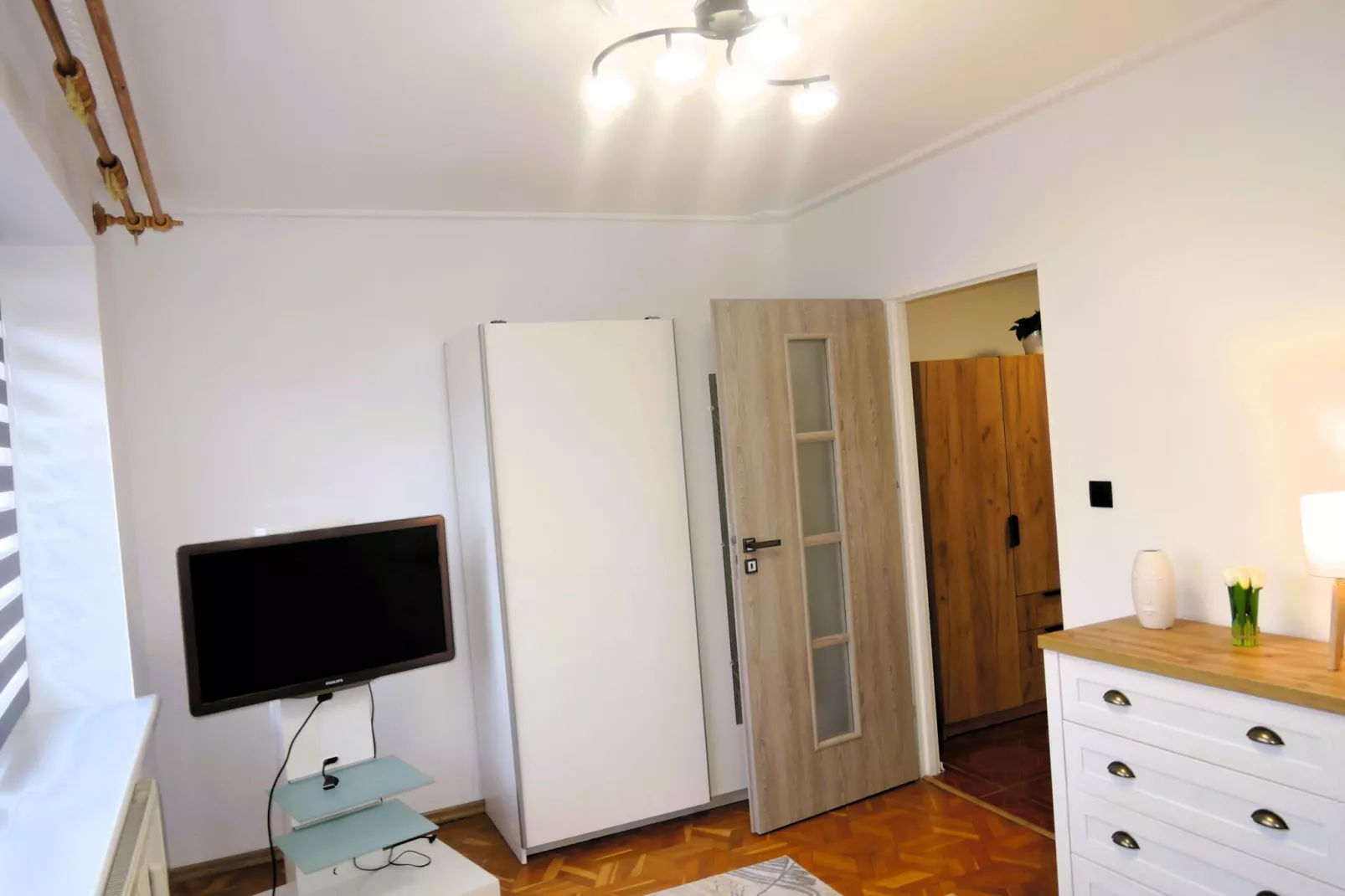 Komfortowy apartament z ogrodem w Stepnicy-Slaapkamer