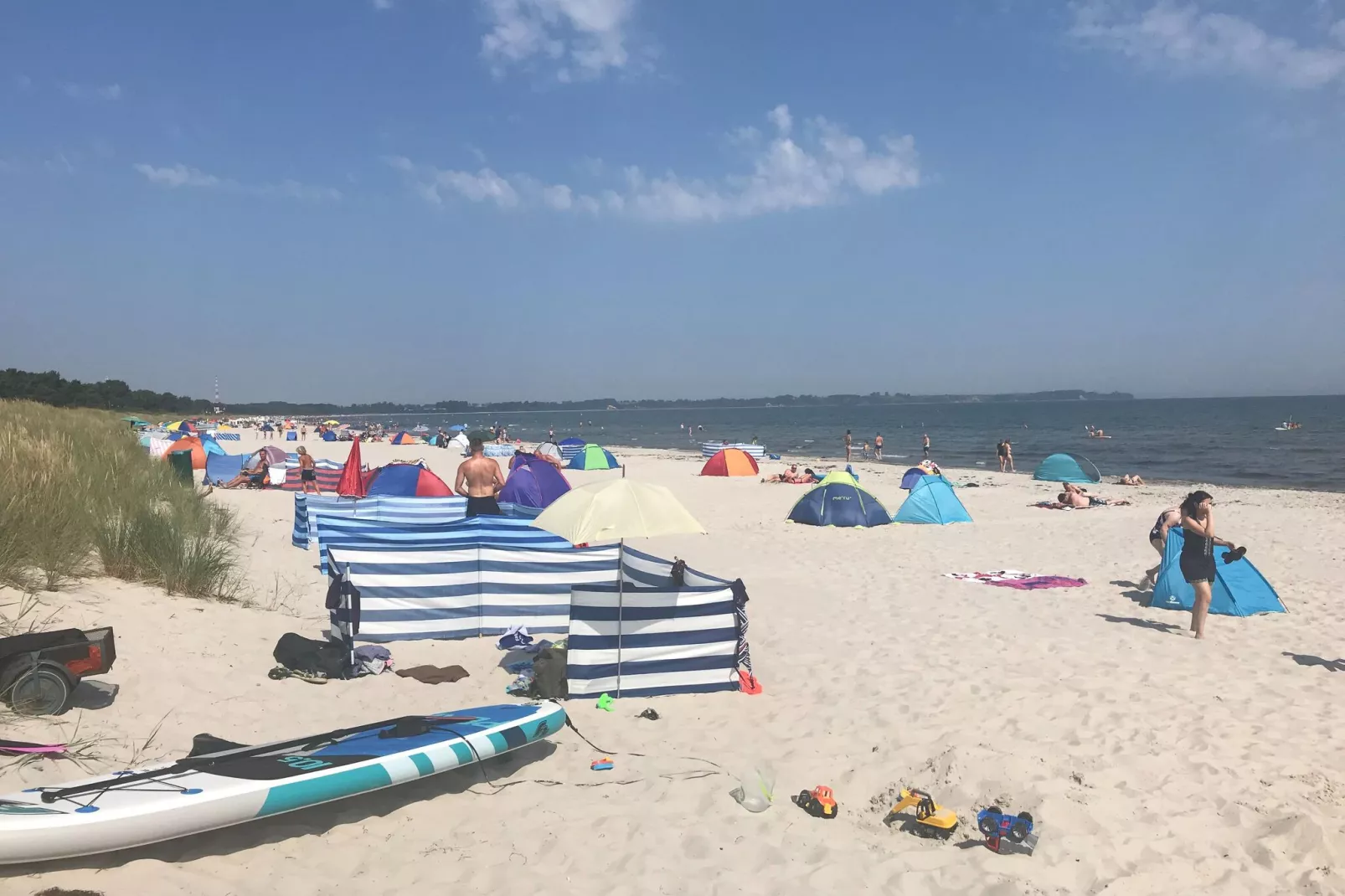 Ferienwohnung an der Ostsee in Pruchten naehe Kanalbrücke-Gebieden zomer 5km