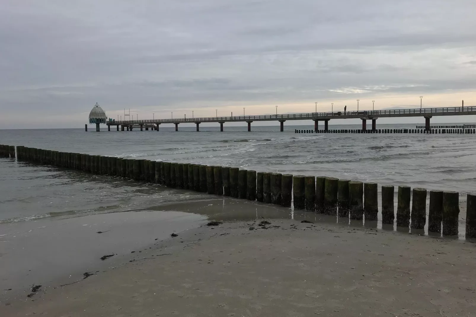 Ferienwohnung an der Ostsee in Pruchten naehe Kanalbrücke-Gebied winter 5km