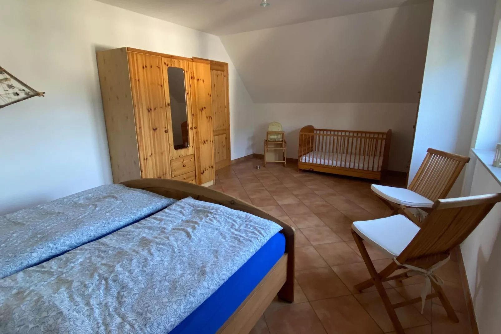 Ferienwohnung an der Ostsee in Pruchten naehe Zingst-Slaapkamer