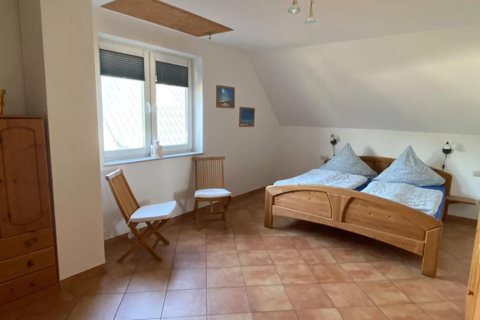 Ferienwohnung an der Ostsee in Pruchten naehe Zingst-Slaapkamer