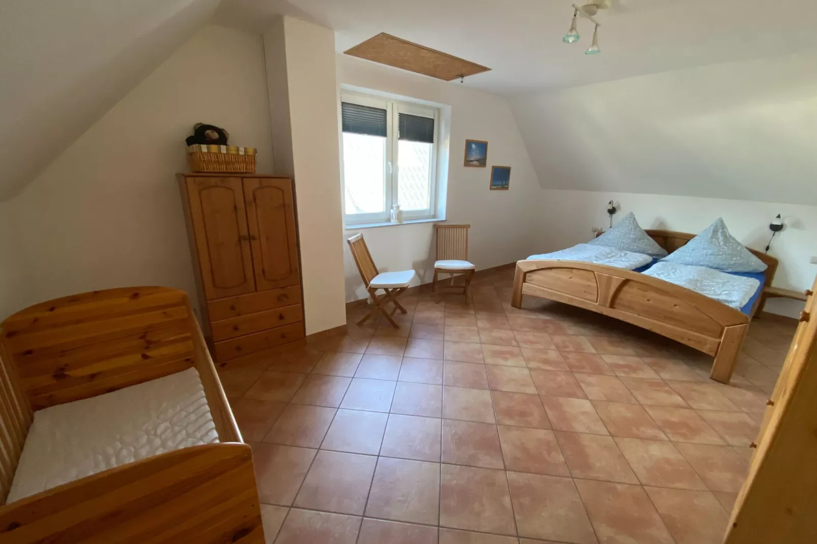 Ferienwohnung an der Ostsee in Pruchten naehe Zingst-Slaapkamer