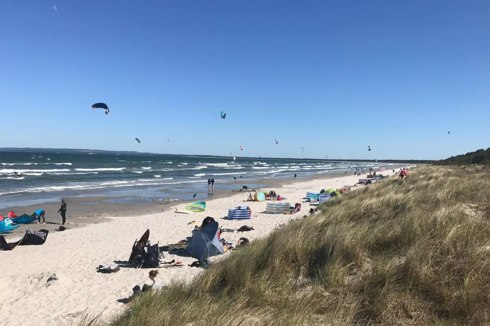 Ferienwohnung an der Ostsee in Pruchten naehe Zingst-Gebieden zomer 5km