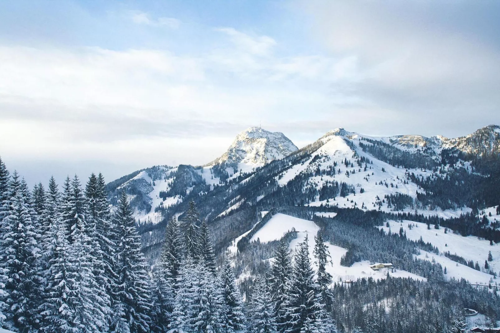 Schöne Unterkunft in den Alpen bei Bayrischzell-Gebied winter 5km