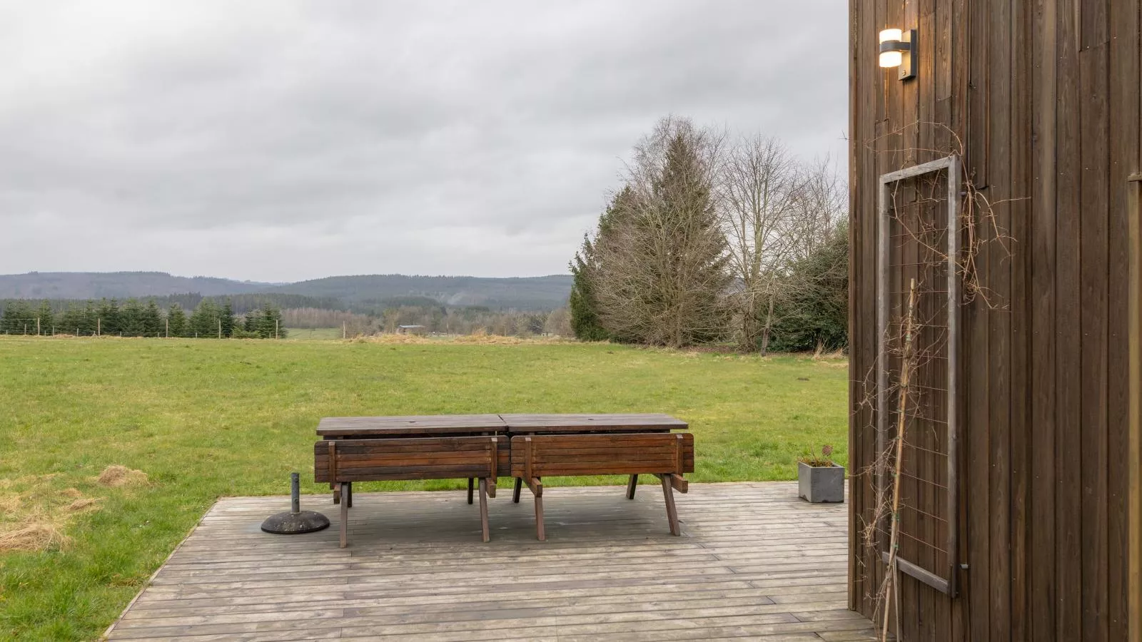 Vakantiehuis Wilogne-Terrasbalkon