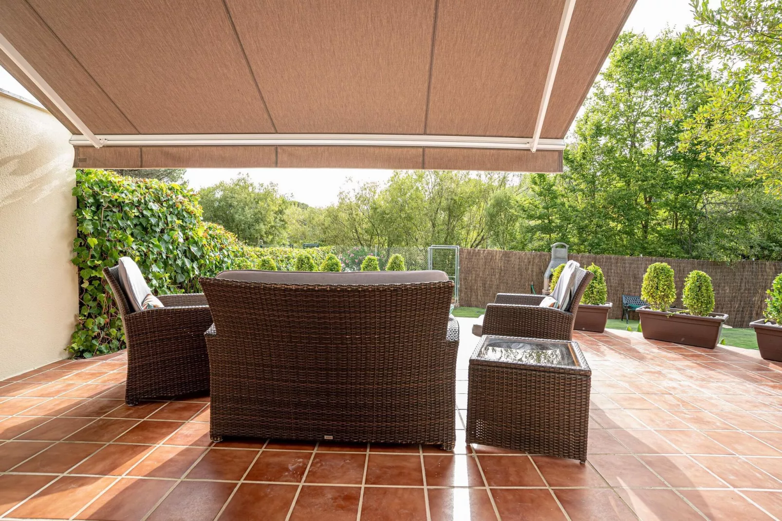 FH in las Jaras - CT 119 CO 8PAX-Terrasbalkon