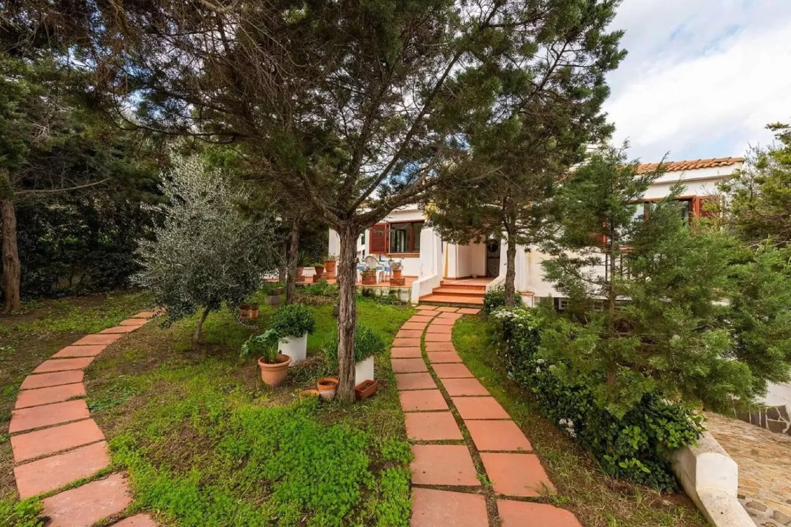 Villa la Fata-Tuinen zomer