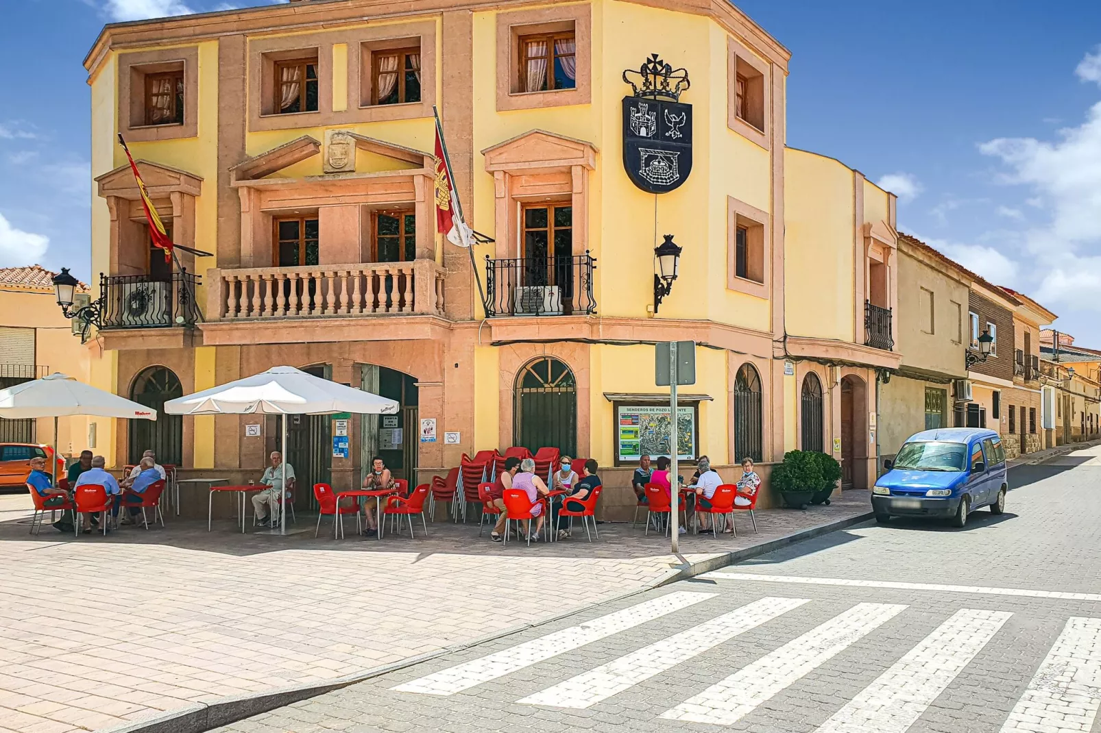 La Casa de Andújar-Gebieden zomer 1km